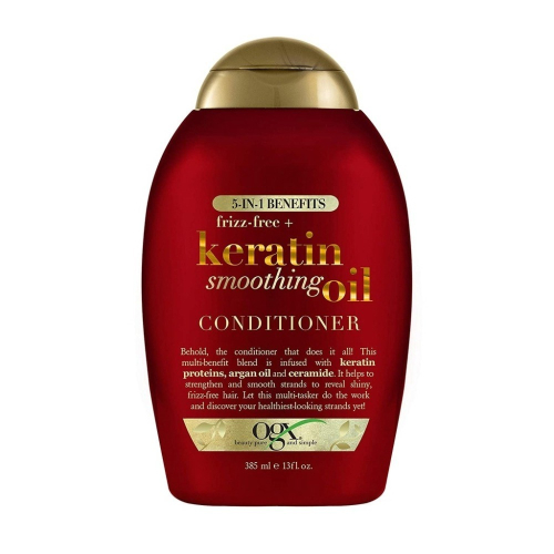預購 OGX Frizz-Free Keratin Smoothing Oil Conditioner 角蛋白柔滑護髮素