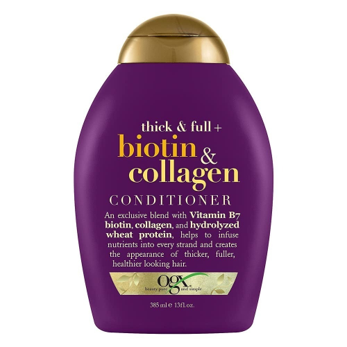 預購 OGX Thick Full Biotin Collagen Conditioner 濃稠飽滿生物素膠原蛋白護髮素