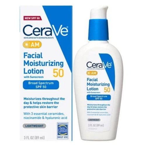 缺貨 Cerave AM Facial Moisturizing Lotion SPF 50 臉部防曬保濕乳液