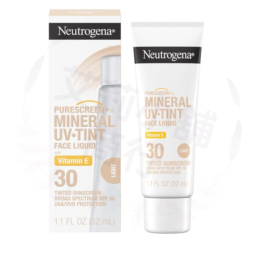預購 Neutrogena Purescreen Mineral Sunscreen Light 礦物潤色防曬乳(淺色)-細節圖2