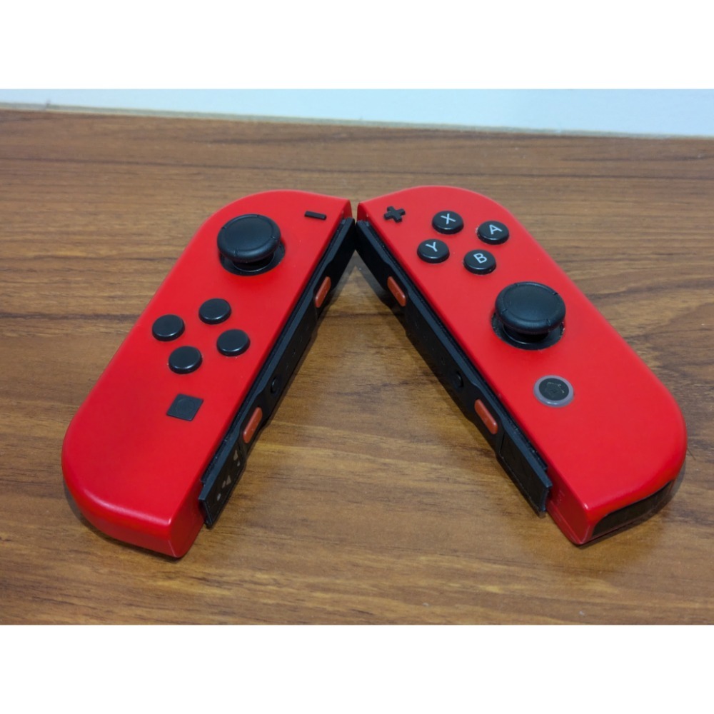 可領券 二手 switch 手把 原廠 joycon 瑪利歐 紅 已更換為霍爾搖桿 詳見描述-細節圖2