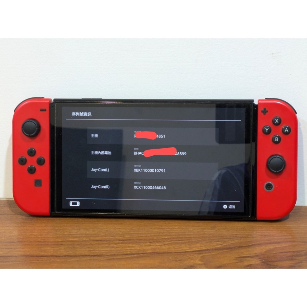 可領券 二手 switch 手把 原廠 joycon 瑪利歐 紅 已更換為霍爾搖桿 詳見描述-細節圖3