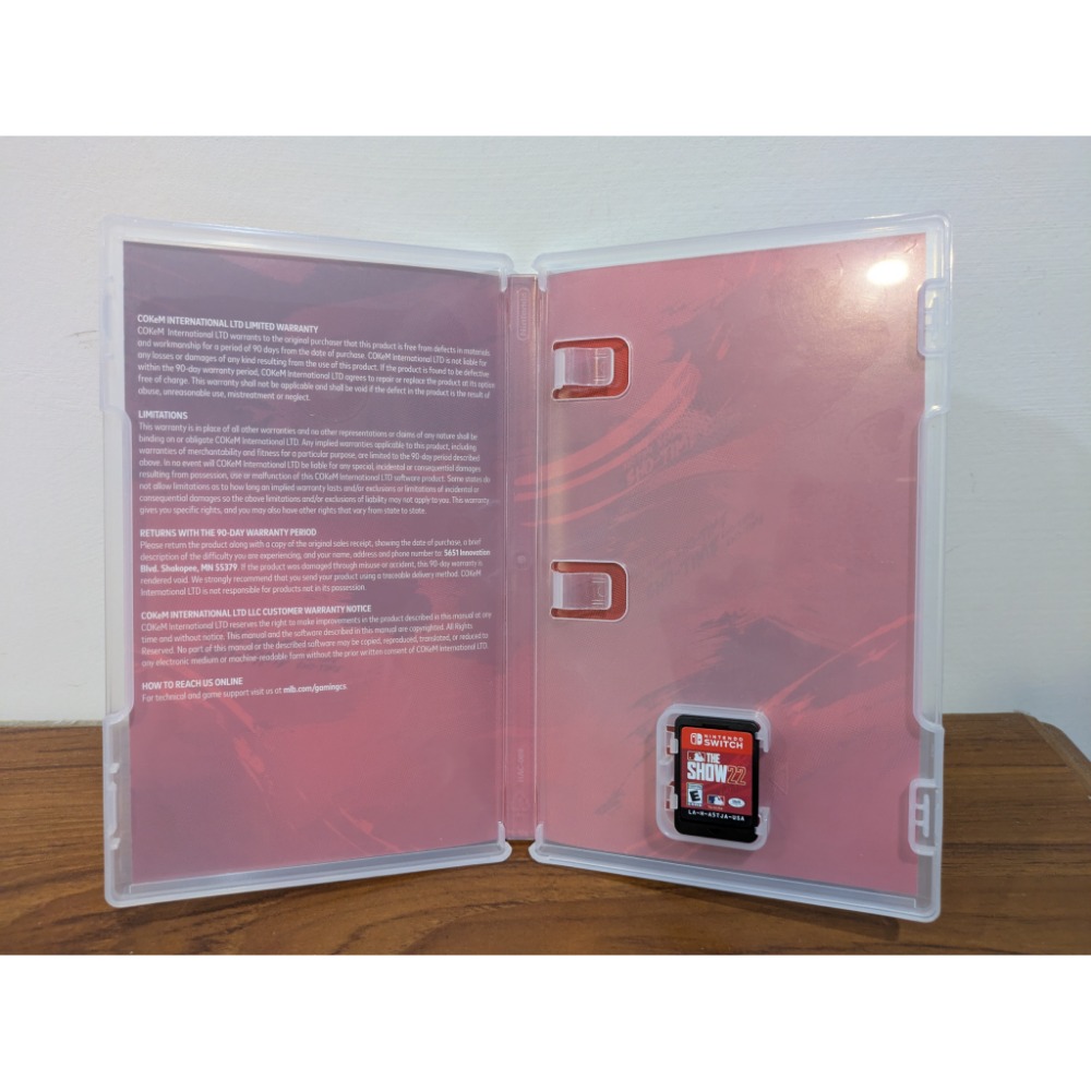 可領券 MLB the show 22 大谷翔平 二手 switch 遊戲片-細節圖3