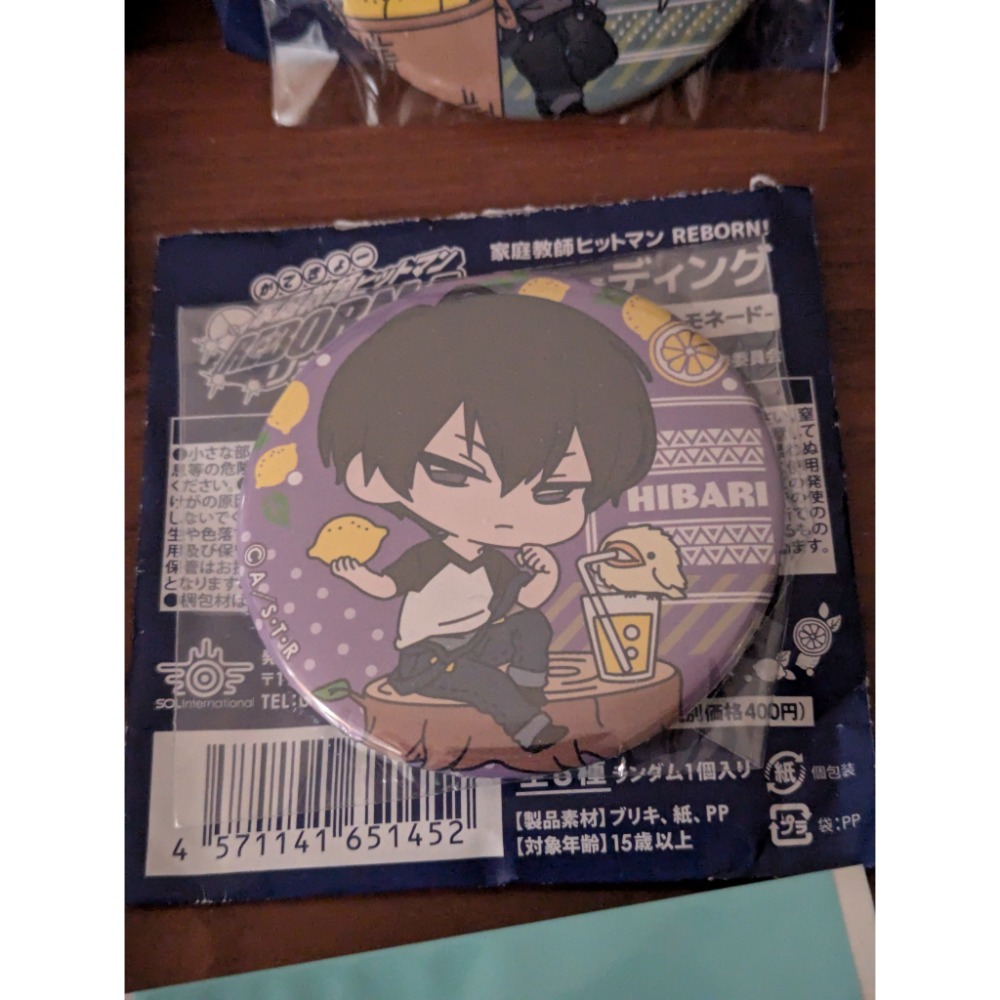 家庭教師reborn 里包恩 徽章 周邊-規格圖1