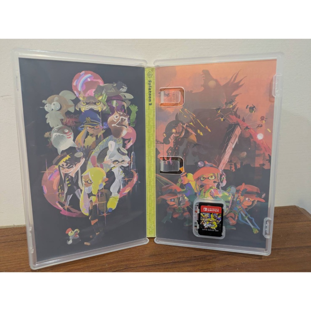 可領券 斯普拉頓3 二手 switch 遊戲片-細節圖3