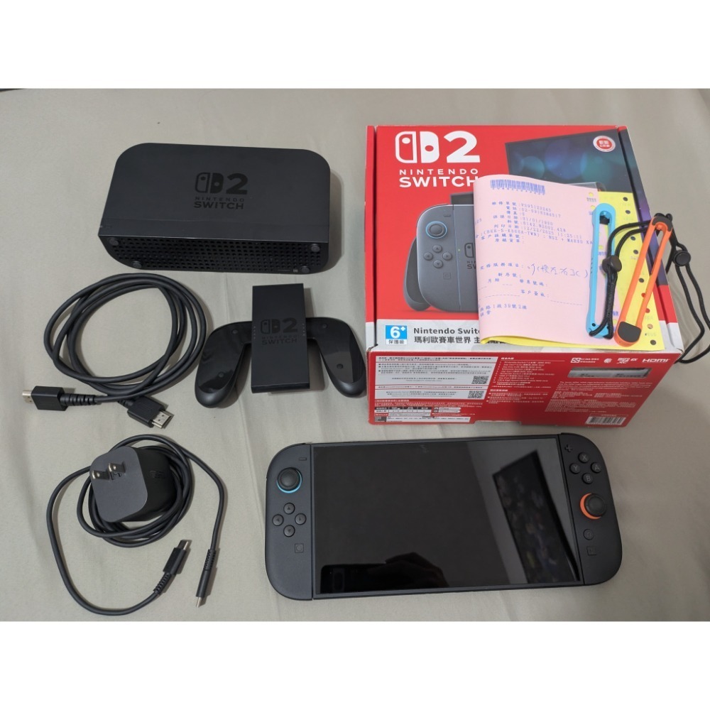 可領券 二手 NS2 台灣公司貨主機＋NS2/NS 遊戲整組-細節圖6