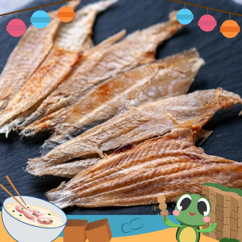 《澎湖名產》【信興海產行】扁魚乾 250g-細節圖2