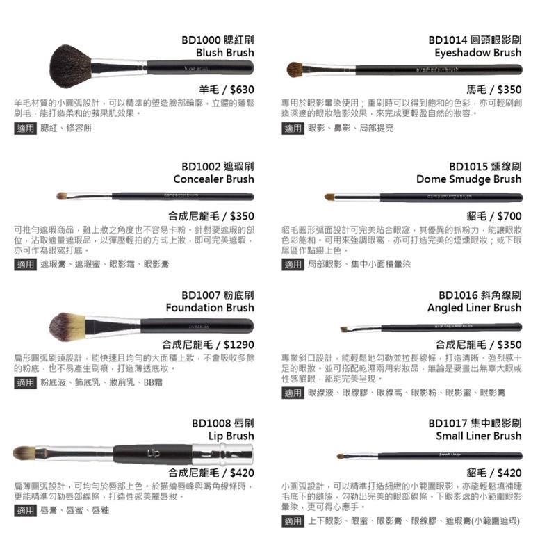 巴蒂格菲 bodyography BRUSHES /16支刷具組-細節圖3