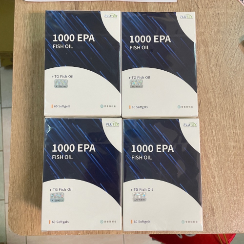 營養師輕食 1000EPA魚油 全新 一盒60粒
