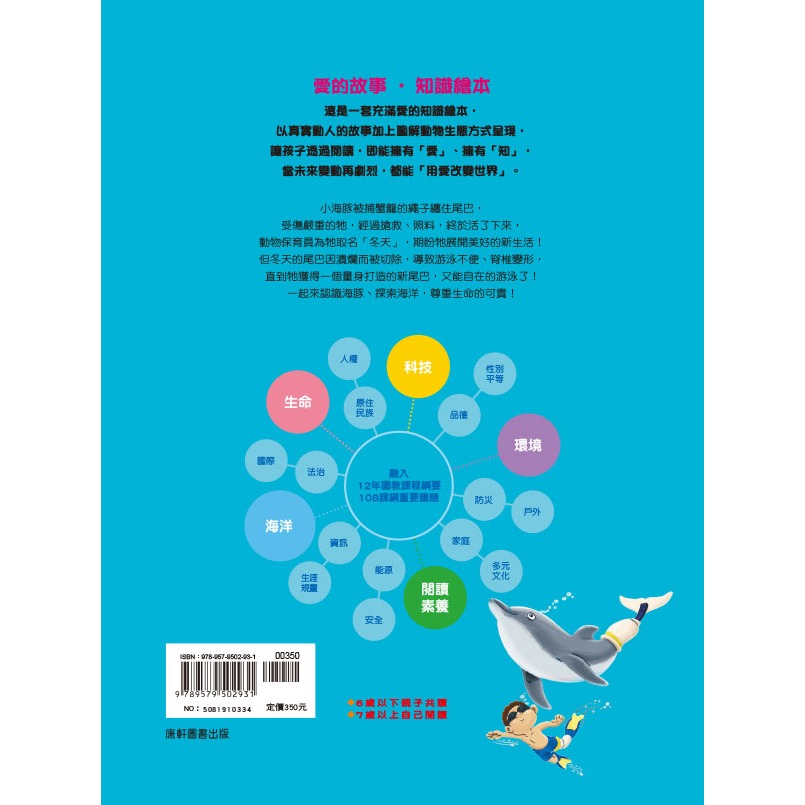 ✨現貨✨《康軒圖書》愛的故事‧知識繪本3：送給冬天的新尾巴⭐️童書團購批發⭐️-細節圖8