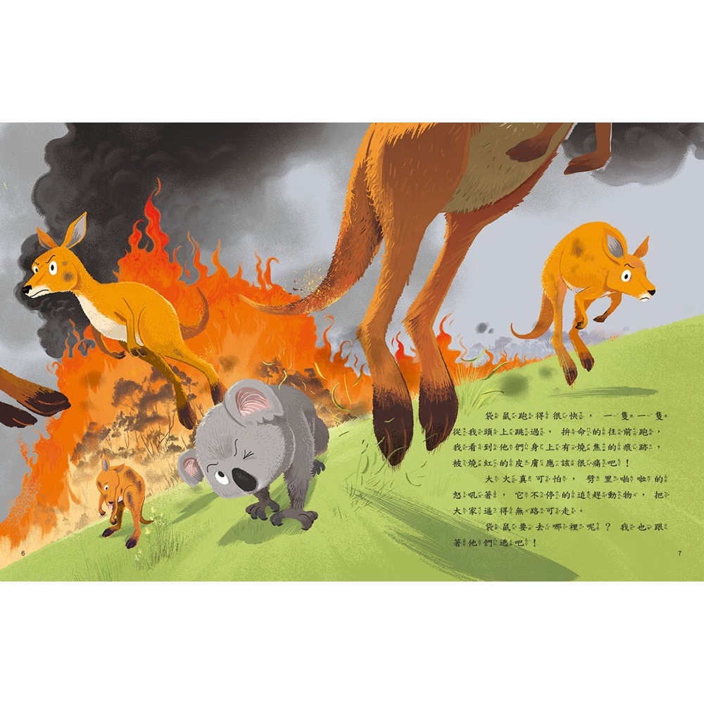 ✨現貨✨《康軒圖書》愛的故事‧知識繪本8：對你說一百次謝謝⭐️童書團購批發⭐️-細節圖6