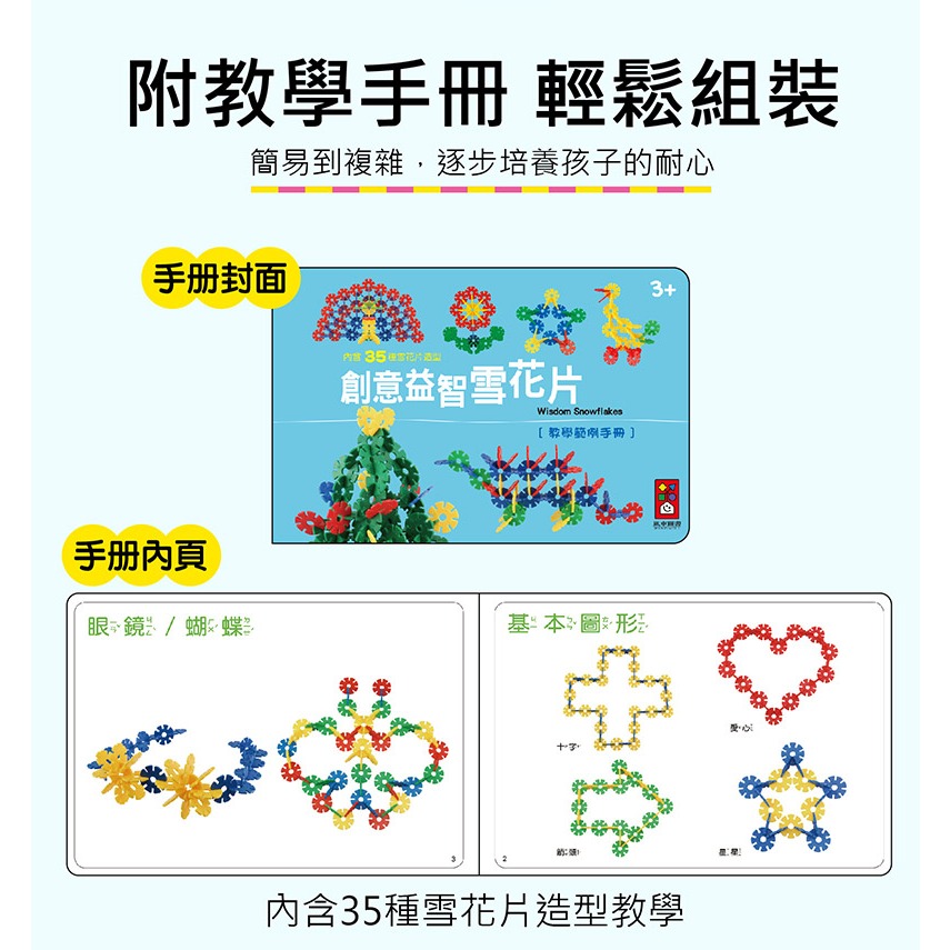 ✨現貨✨《風車》創意益智雪花片⭐️童書團購批發⭐️-細節圖6