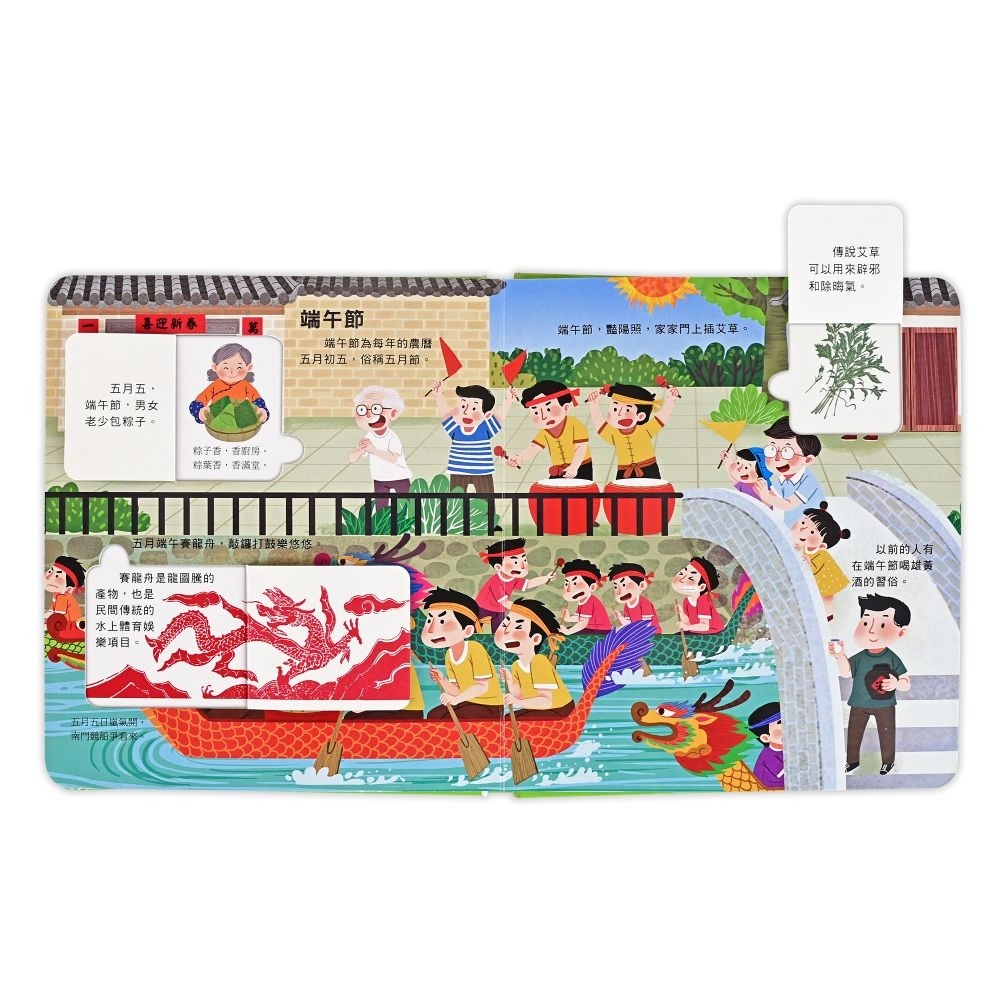 ✨現貨✨《風車》節日由來：探秘小世界翻翻書⭐️童書團購批發⭐️-細節圖4