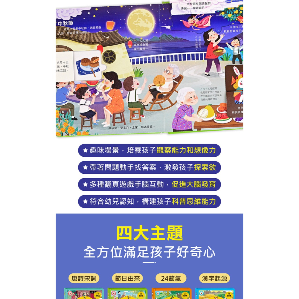 ✨現貨✨《風車》探秘小世界翻翻書(全套4冊)⭐️童書團購批發⭐️-細節圖7