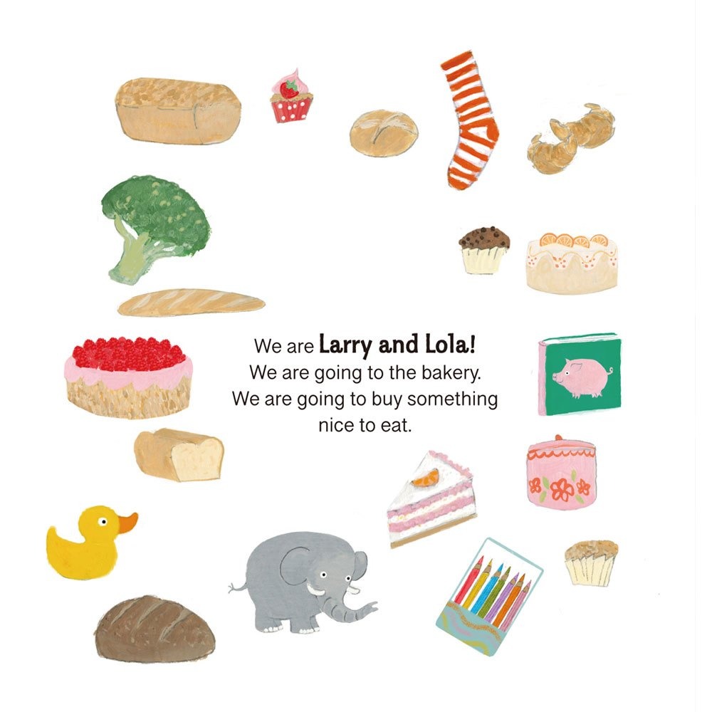 ✨現貨✨《幼福》Larry & Lola. What Do We Buy?⭐️童書團購批發⭐️-細節圖2