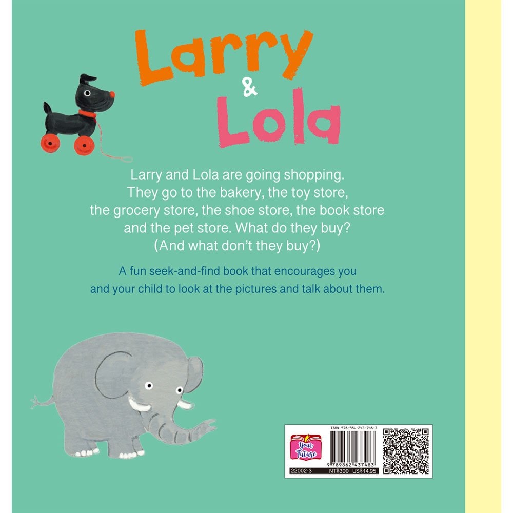 ✨現貨✨《幼福》Larry & Lola. What Do We Buy?⭐️童書團購批發⭐️-細節圖4