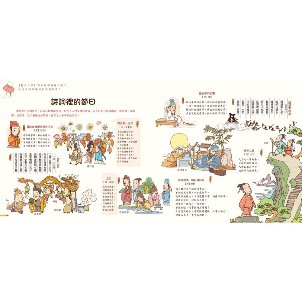 ✨現貨✨《幼福》我們的節日【畫給孩子的中國傳統節日】⭐️童書團購批發⭐️-細節圖7
