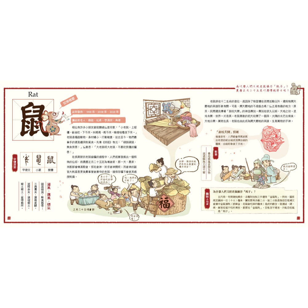 ✨現貨✨《幼福》我們的生肖【畫給孩子的十二生肖故事】⭐️童書團購批發⭐️-細節圖6