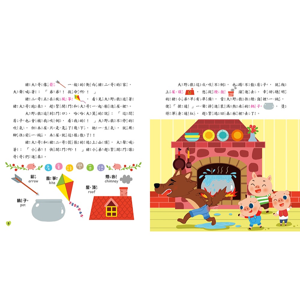 ✨現貨✨《幼福》Kid＇s童話屋：世界童話【附故事CD】⭐️童書團購批發⭐️-細節圖5