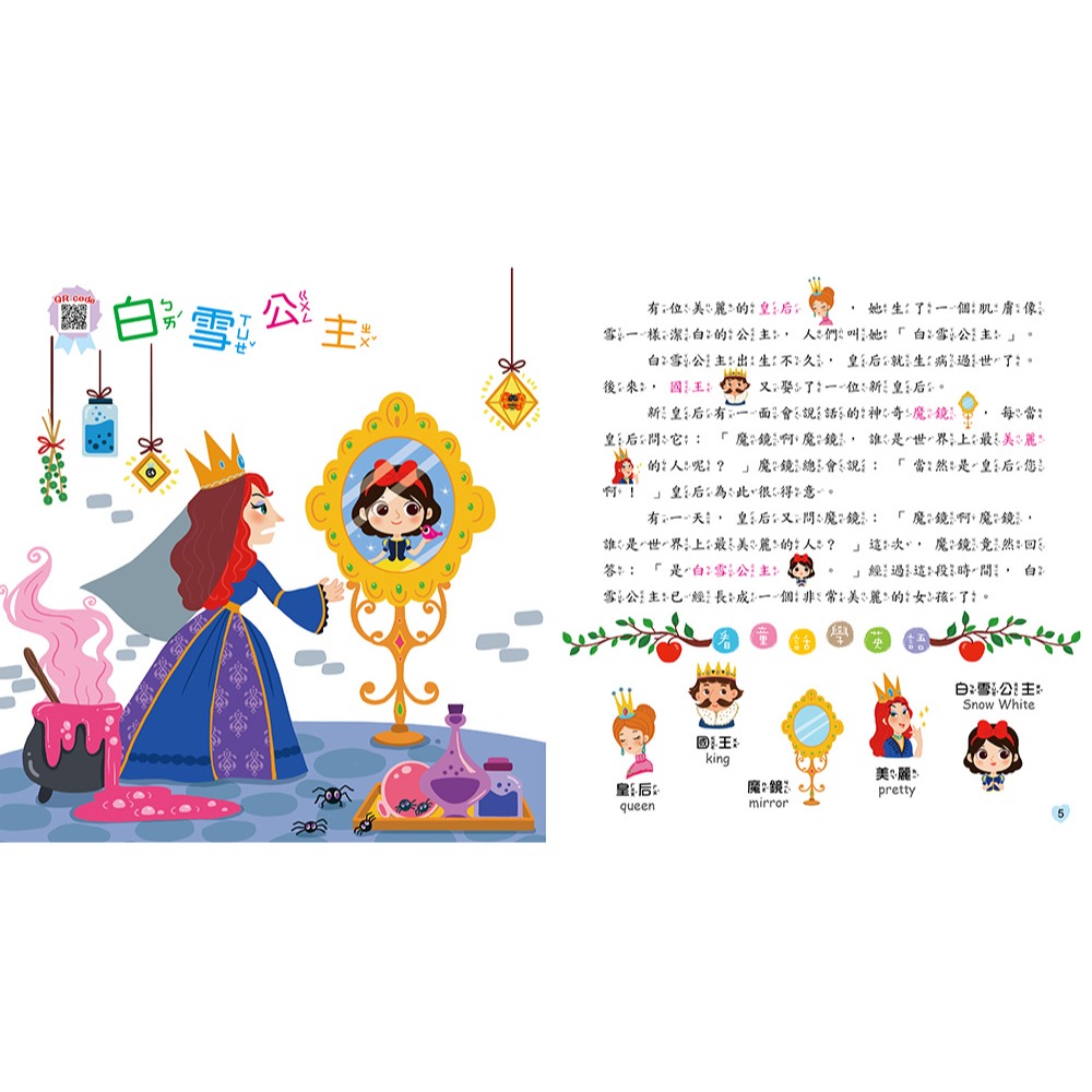 ✨現貨✨《幼福》Kid＇s童話屋：格林童話【附故事CD】⭐️童書團購批發⭐️-細節圖3