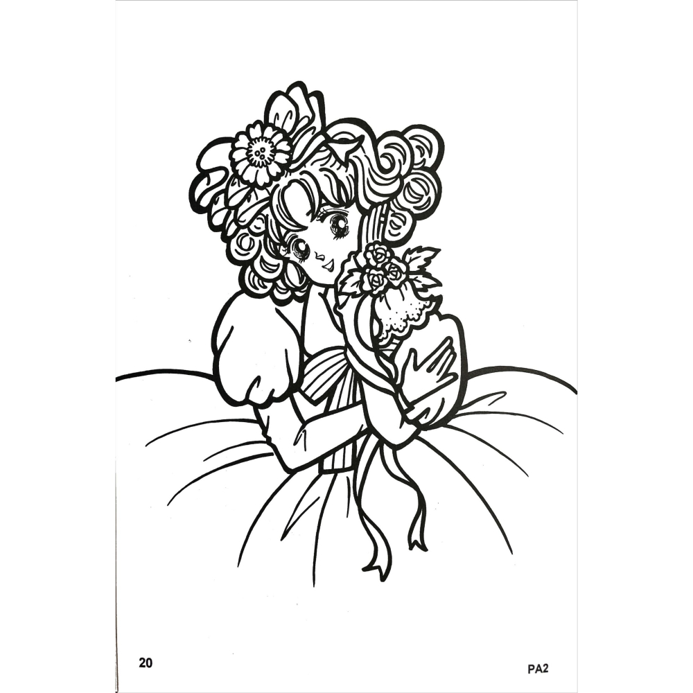 ✨現貨✨《幼福》彩色塗鴉著色本-夢幻公主⭐️童書團購批發⭐️-細節圖2
