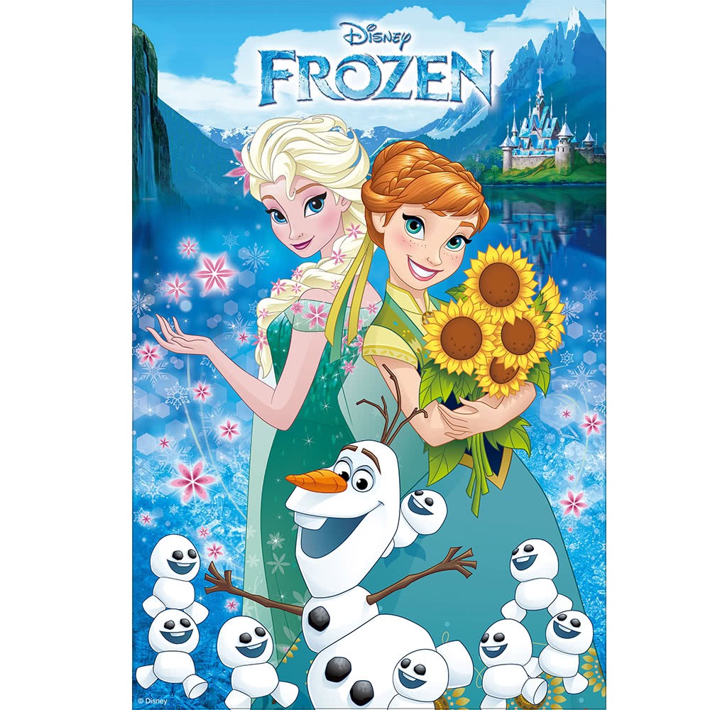 ✨現貨✨《京甫》DISNEY 冰雪奇緣1000片拼圖盒-B⭐️童書團購批發⭐️-細節圖2