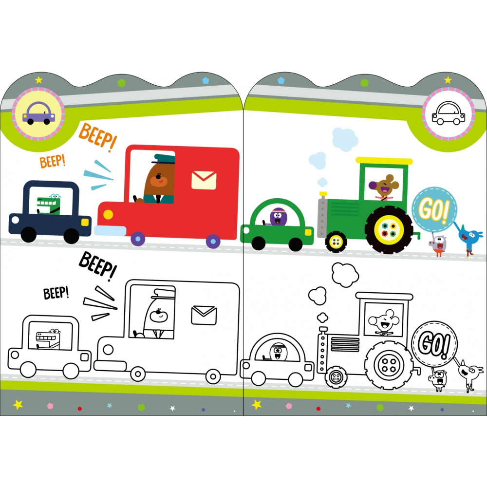 ✨現貨✨《京甫》阿奇幼幼園 小畫家造型貼畫⭐️童書團購批發⭐️-細節圖3