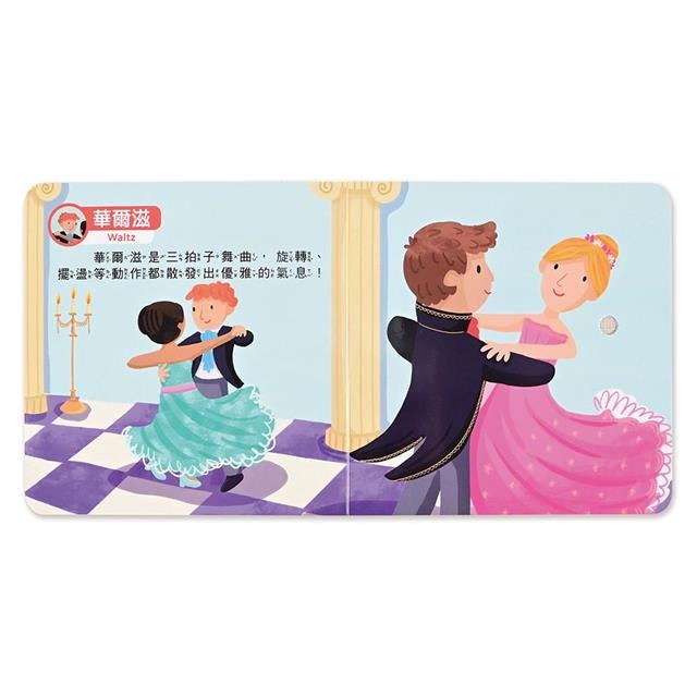 ✨現貨✨《風車》小手按按有聲書-世界舞曲⭐️童書團購批發⭐️-細節圖6