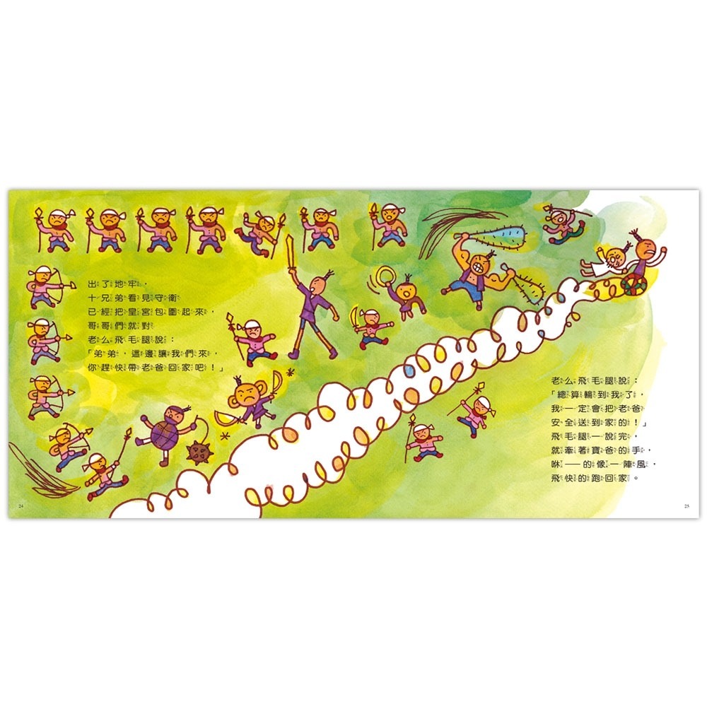 ✨現貨✨《信誼基金出版社》十兄弟⭐️童書團購批發⭐️-細節圖6