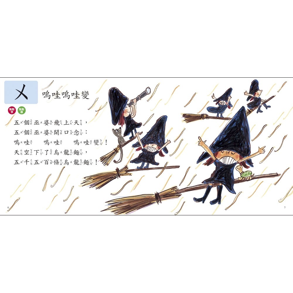 ✨現貨✨《信誼基金出版社》【信誼點讀系列】魔法玩唱ㄅㄆㄇ：兩本有聲讀本+寫字本+雙面點讀墊板⭐️童書團購批發⭐️-細節圖6
