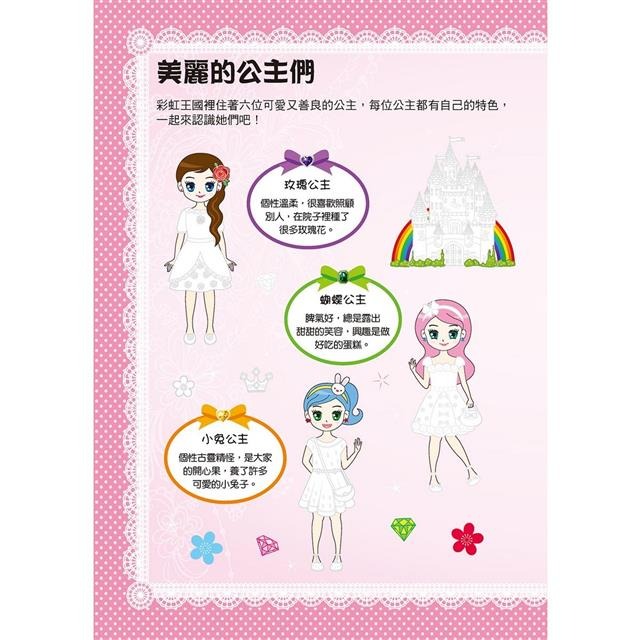 ✨現貨✨《人類文化》漂亮公主系列：時尚公主派對（新版）⭐️童書團購批發⭐️-細節圖2