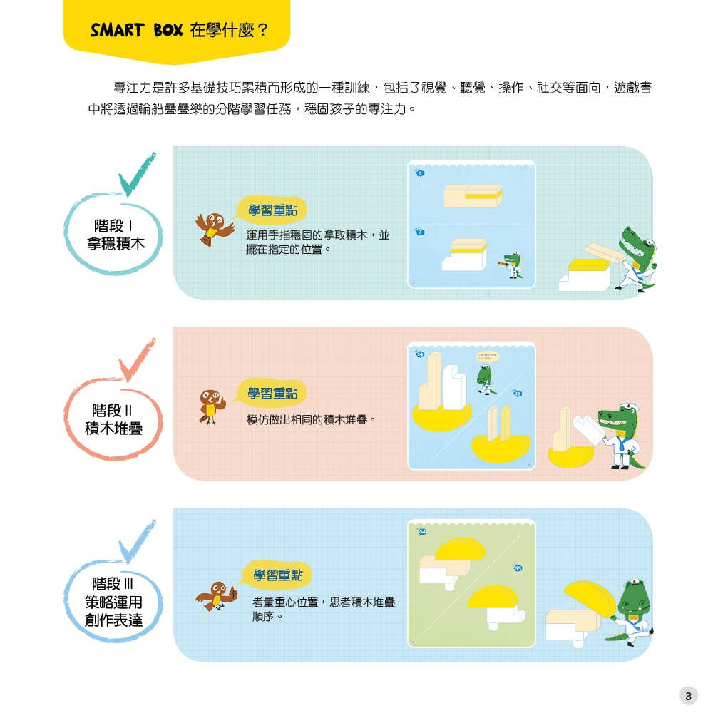 ✨現貨✨《小康軒》SMART BOX 專注力遊戲盒 益智遊戲盒-專注力Skill 阿布的航海日記（SMARTBOX基礎版-細節圖5