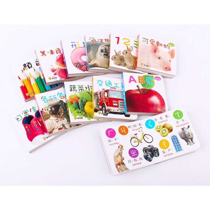 ✨現貨✨《球球館》Baby認知口袋書 （全套12冊）⭐️童書團購批發⭐️-細節圖3