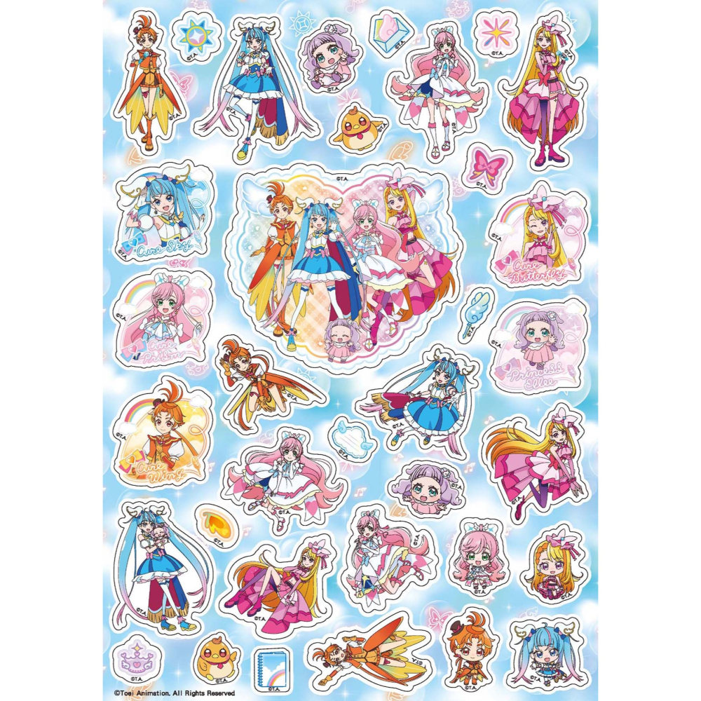 ✨現貨✨《京甫》開闊天空光之美少女 貼紙繽紛樂⭐️童書團購批發⭐️-細節圖2