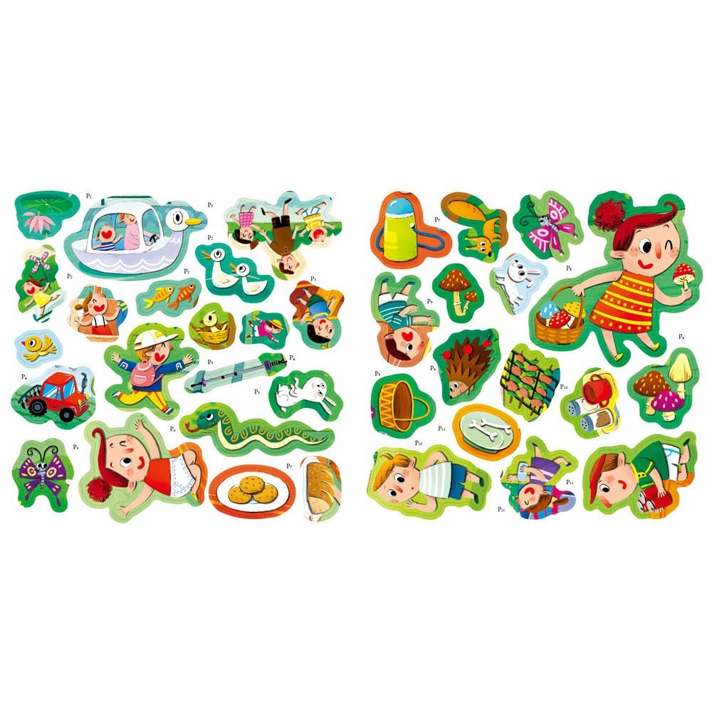 ✨現貨✨《幼福》遇到危險怎麼辦？安全教育貼紙遊戲書：戶外安全⭐️童書團購批發⭐️-細節圖4