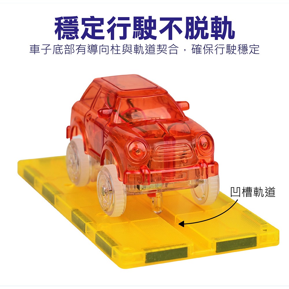 ✨現貨✨《風車》FOOD超人創意磁力片：百變極速賽車⭐️童書團購批發⭐️-細節圖5