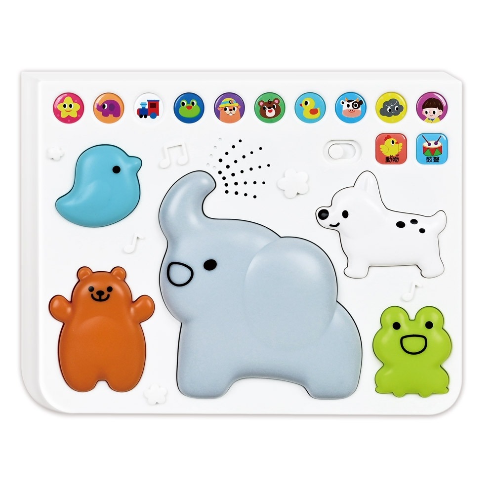 ✨現貨✨《風車》動物樂隊拍拍鼓⭐️童書團購批發⭐️-細節圖5