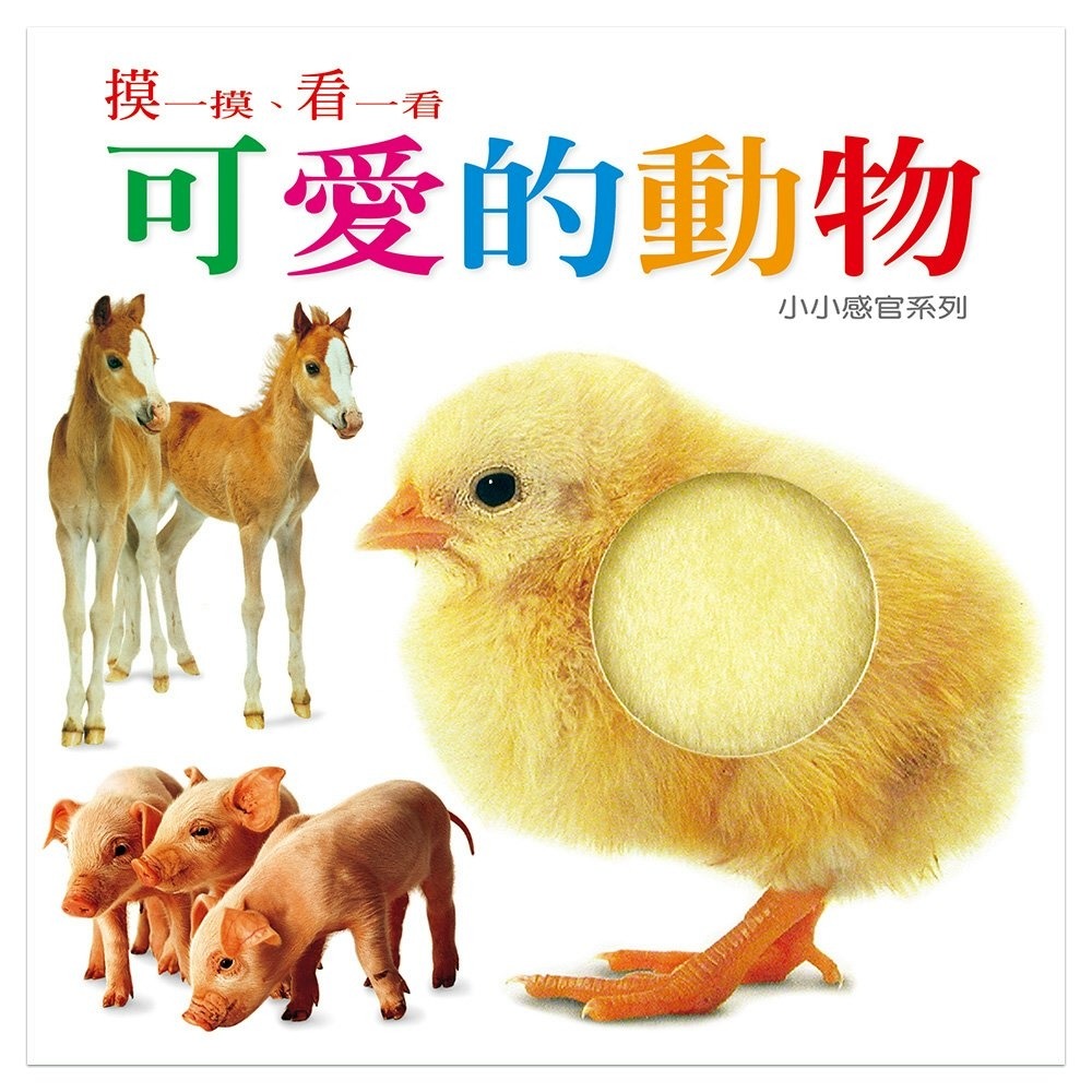 ✨現貨✨《上誼文化公司》可愛的動物（觸覺遊戲書）⭐️童書團購批發⭐️-細節圖2