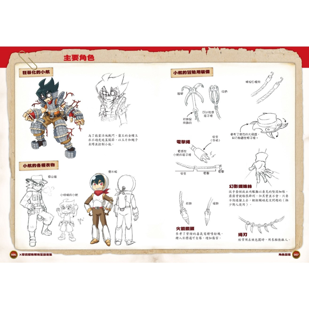 ✨現貨✨《小角落文化》X尋寶探險隊 完全設定集⭐️童書團購批發⭐️-細節圖4