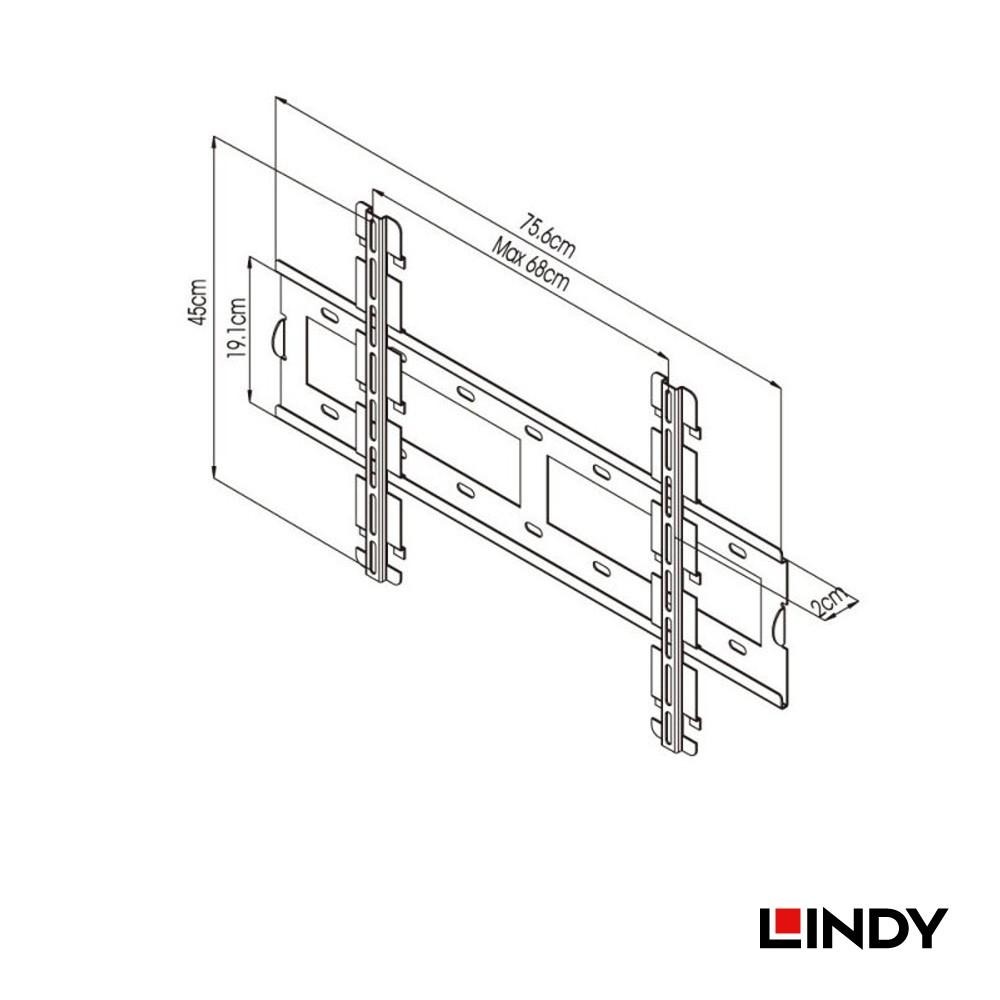 LINDY 林帝 40873 - 液晶電視架60KG 大洋國際電子-細節圖2