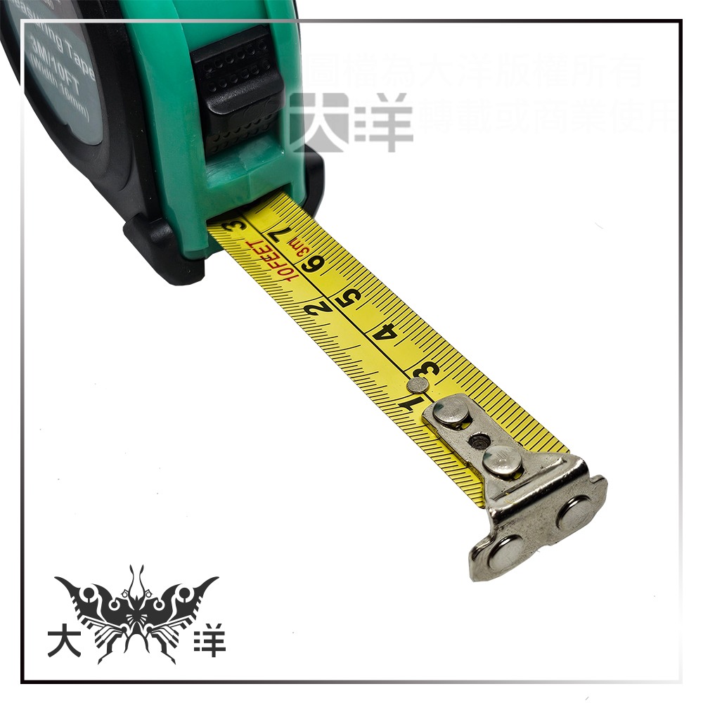 ProsKit 寶工 耐摔型捲尺 3米 / 3公尺 / 10英呎 捲尺 DK-2040 DK-20 SERIES-細節圖2