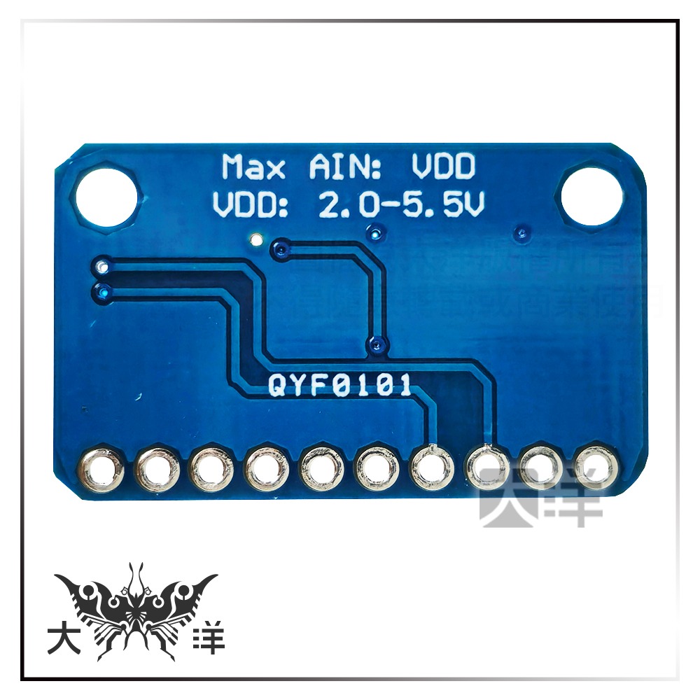 4通道ADS1115小型16位精密模數轉換器 ADC開發板模組 1578 1561 Arduino 模組-細節圖3