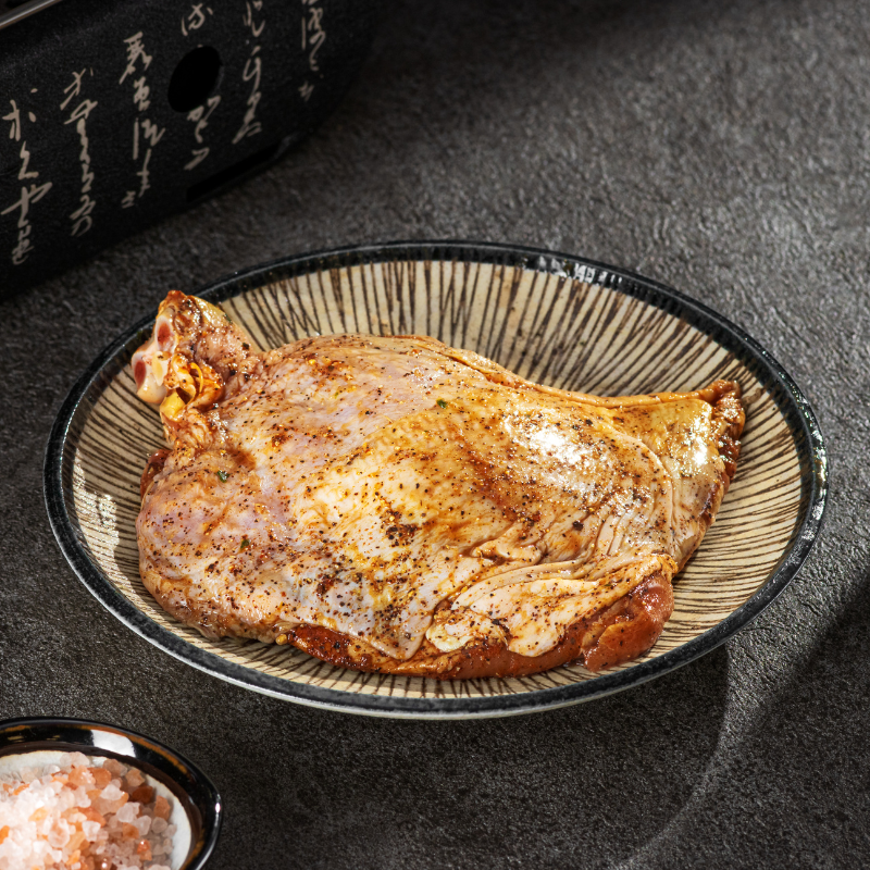 【覓饕肉舖】黑椒去骨腿 嚴選烤肉單品 240g-細節圖2