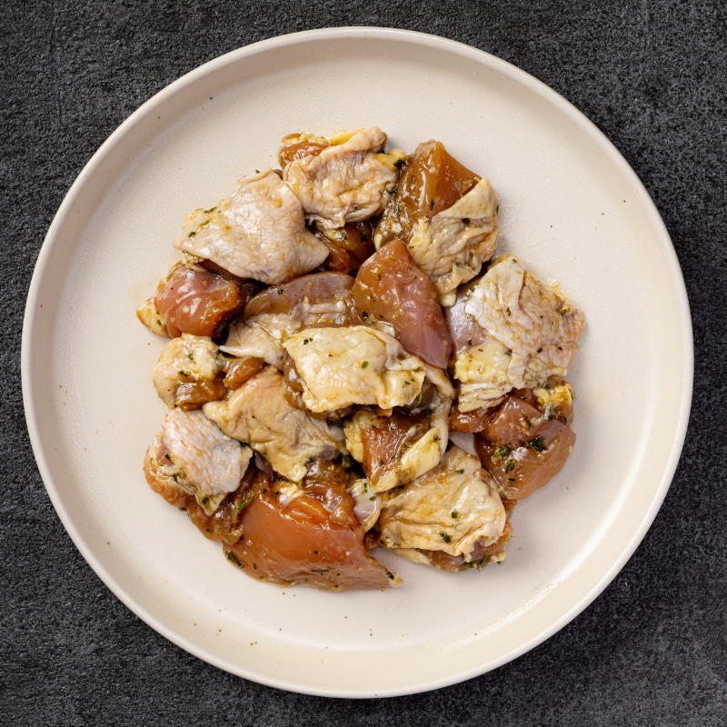 【覓饕肉舖】日式三杯燒鳥(雞丁肉) 嚴選烤肉單品 250g-細節圖2