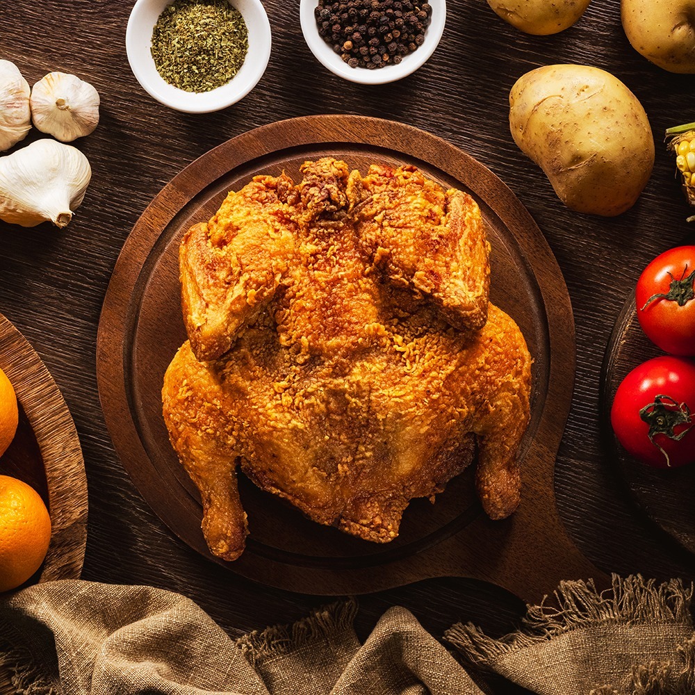 【覓饕肉舖】crispy脆脆雞｜網路獨家炸全雞｜氣炸鍋料理｜飽滿多汁｜預購中-細節圖3