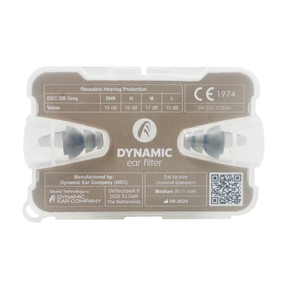 Dynamic Ear Filter 日常泛用降噪耳塞 (-20dB 專利薄膜濾波片) 輕量包裝版本-細節圖3