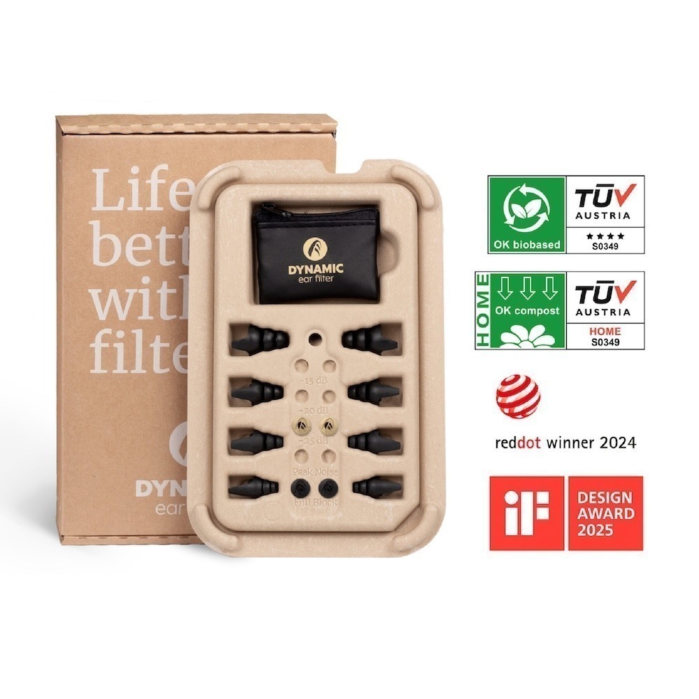 Dynamic Ear Filter 深度舒眠降噪耳塞組 (-25dB 專利薄膜濾波片)-細節圖2