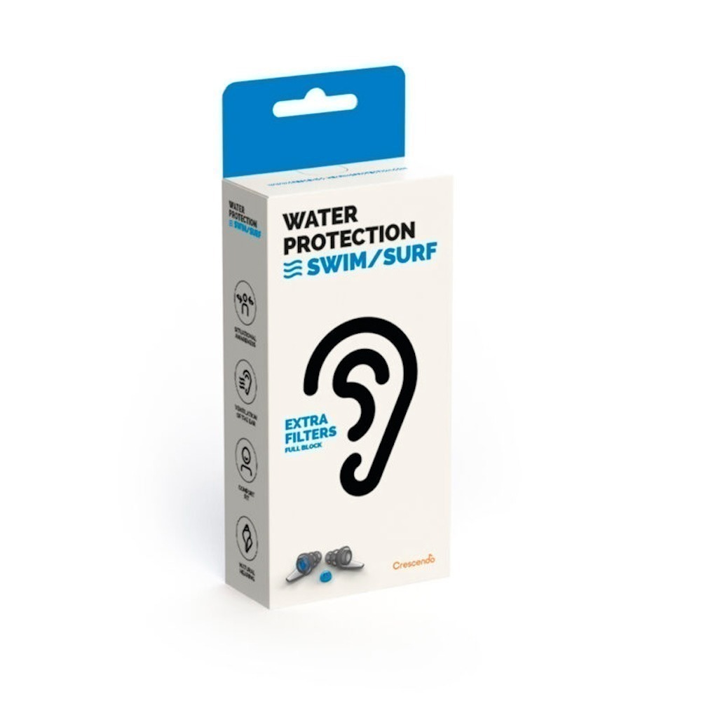 Crescendo Swim / Surf 防水高保真隔音降噪耳塞 (游泳 / 水上活動專用，荷蘭製)-細節圖4