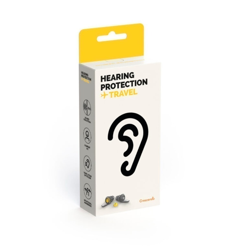 Crescendo Travel 旅行通勤 高保真隔音降噪耳塞 (機上 / 旅遊專用，荷蘭製)-細節圖4