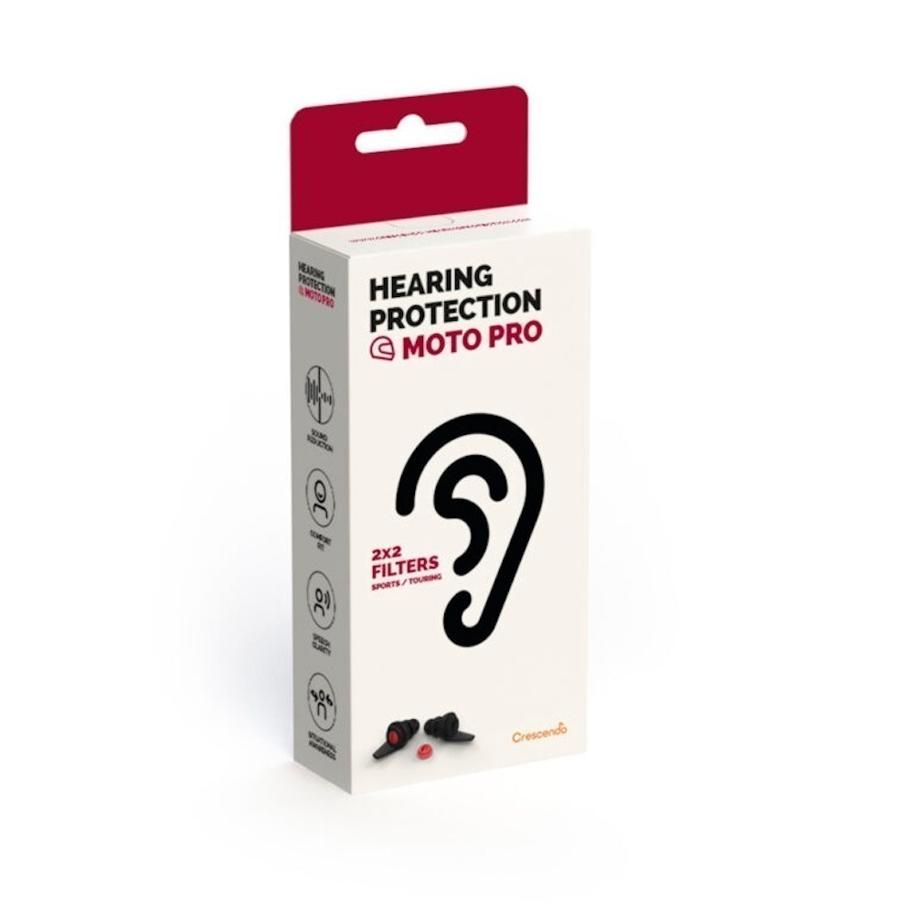 Crescendo Moto Pro 機車騎行 / 公路專用 高保真隔音降噪耳塞 (荷蘭製)-細節圖4